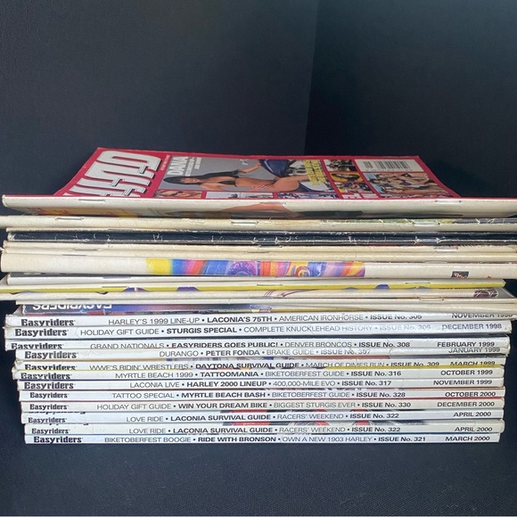 Easyriders and Biker Magazine Collection Lot (9) - Picture 2 of 3